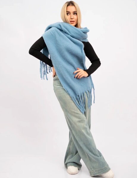 Теплый шарф