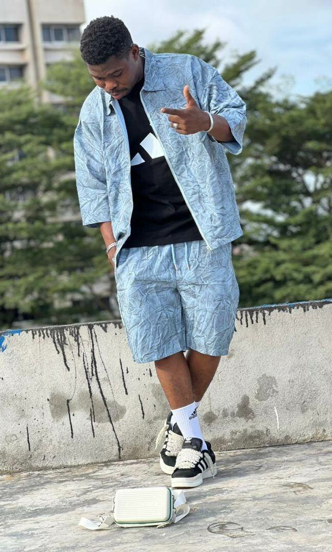 Ensemble short et chemise tendance