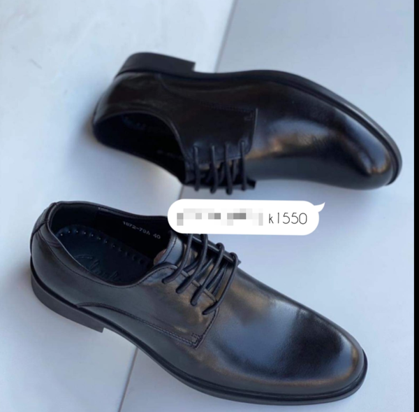 men's model leather shoes,