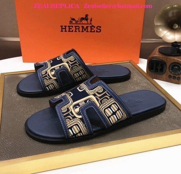 espadrilles Hermes avec imprimé