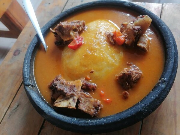 Traditional Fufu and Soup