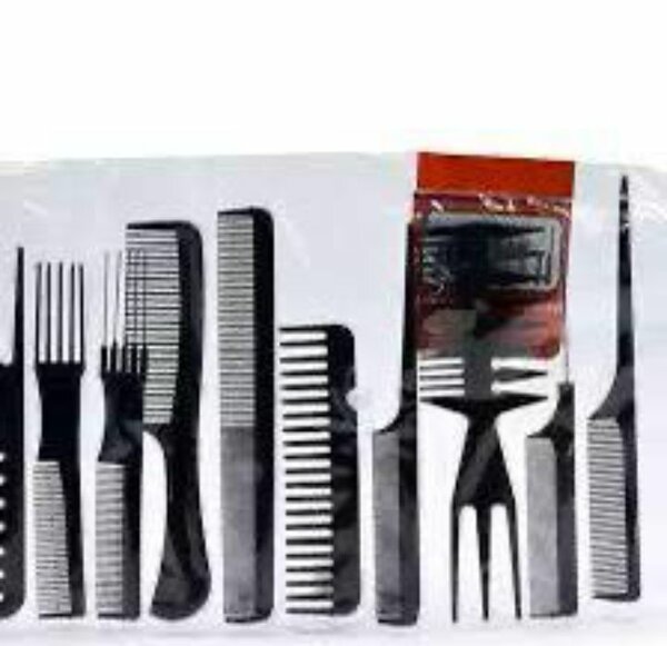Ensemble de Peignes et Brosses 10 pièces