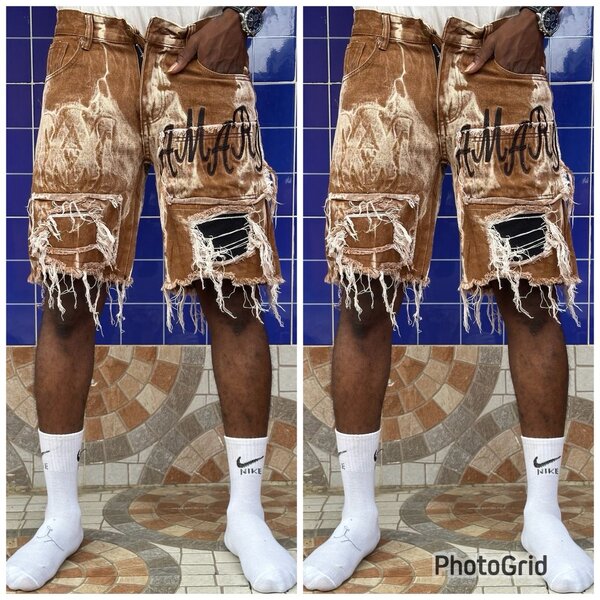 Shorts en jean décontractés