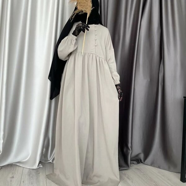 Широкое платье