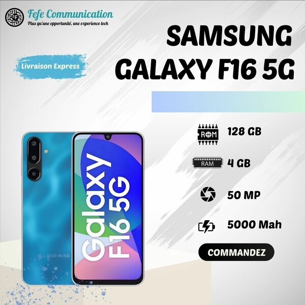Samsung Galaxy F16 5G - 128GB