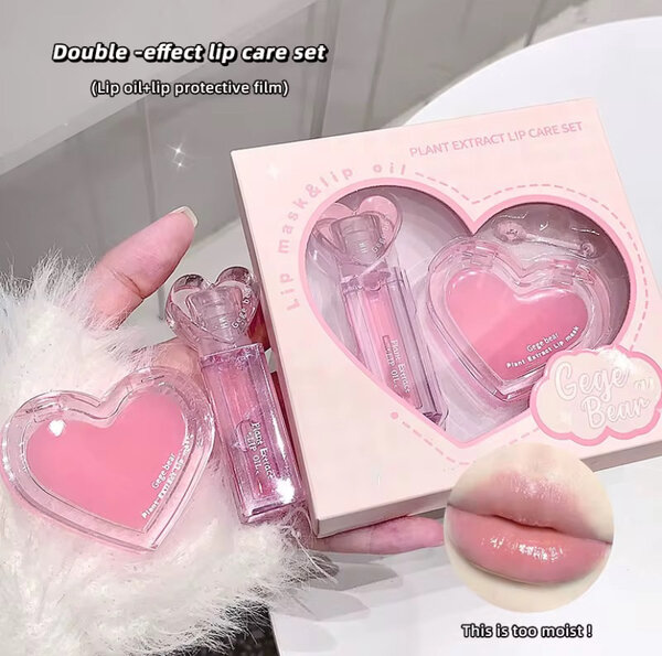 Ensemble Soin Lèvres Double Effet