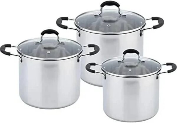 3 set Stainless Steel cookware
