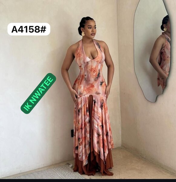 Robe longue élégante femme