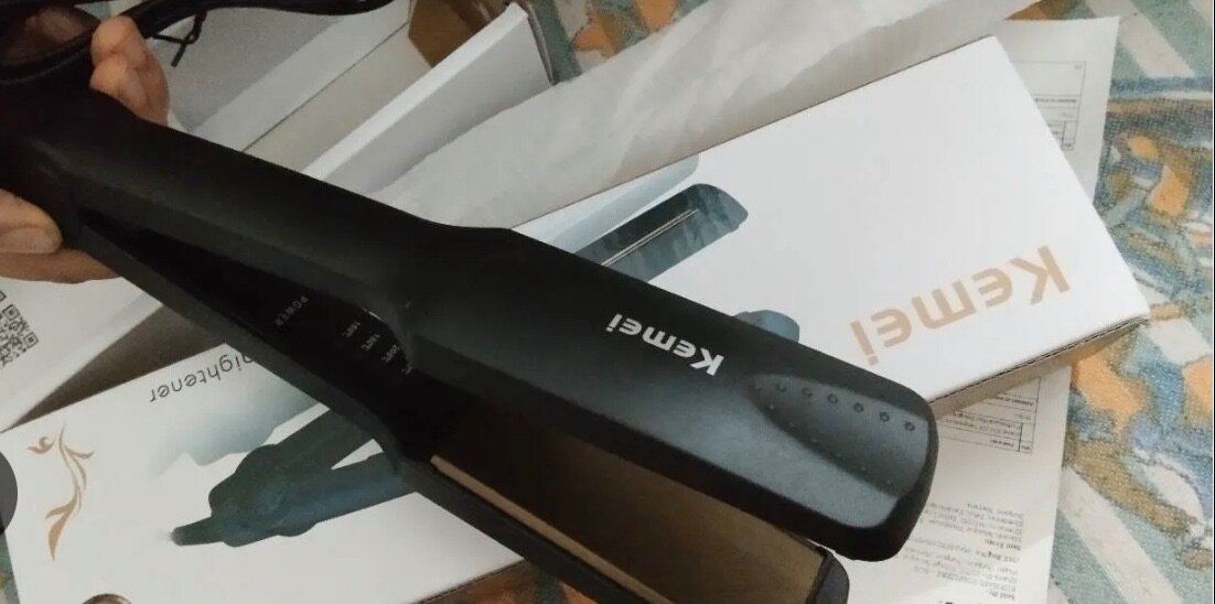 Kemei industrial hair straightener