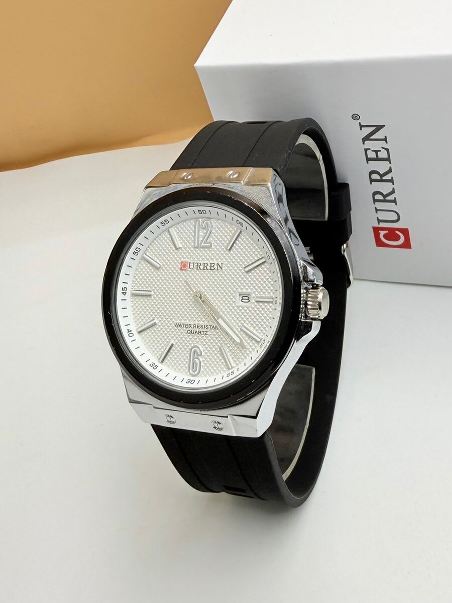 Montre Gomme Curren Élégante