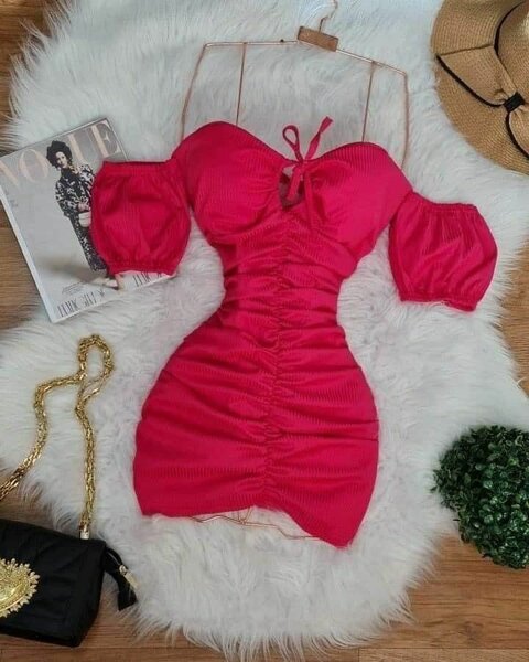 Vals ladies straight dress+bag