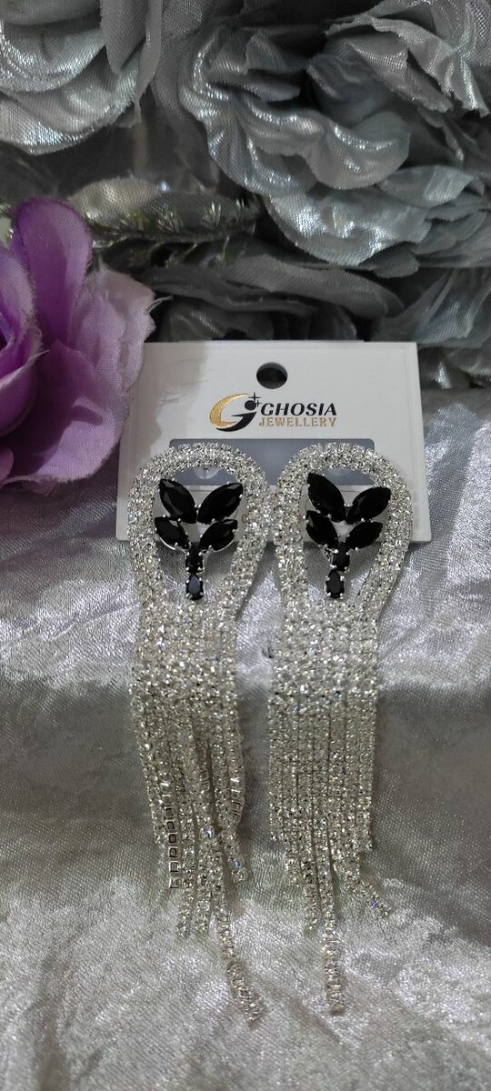 Lady Drop Earrings Stainless Friendly to Skin Women Dangle E