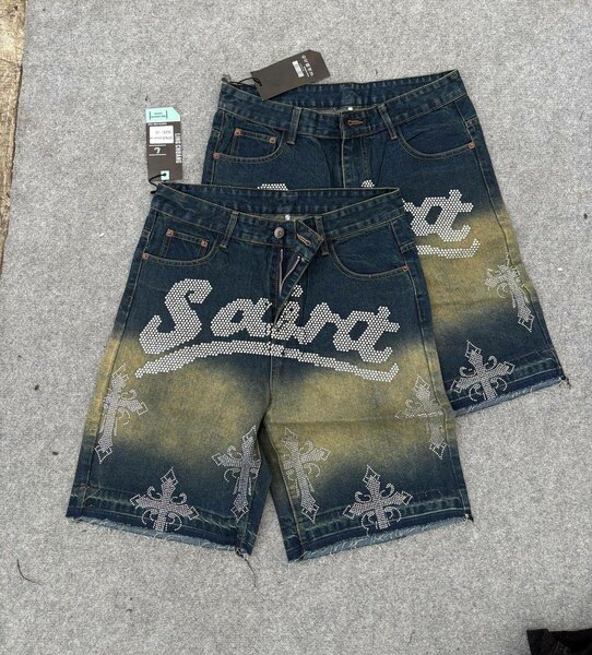 Shorts en jean décontractés