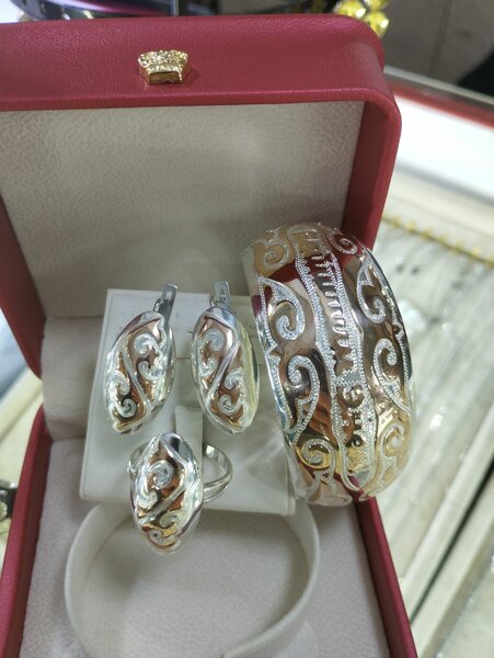 Комплекты серебро