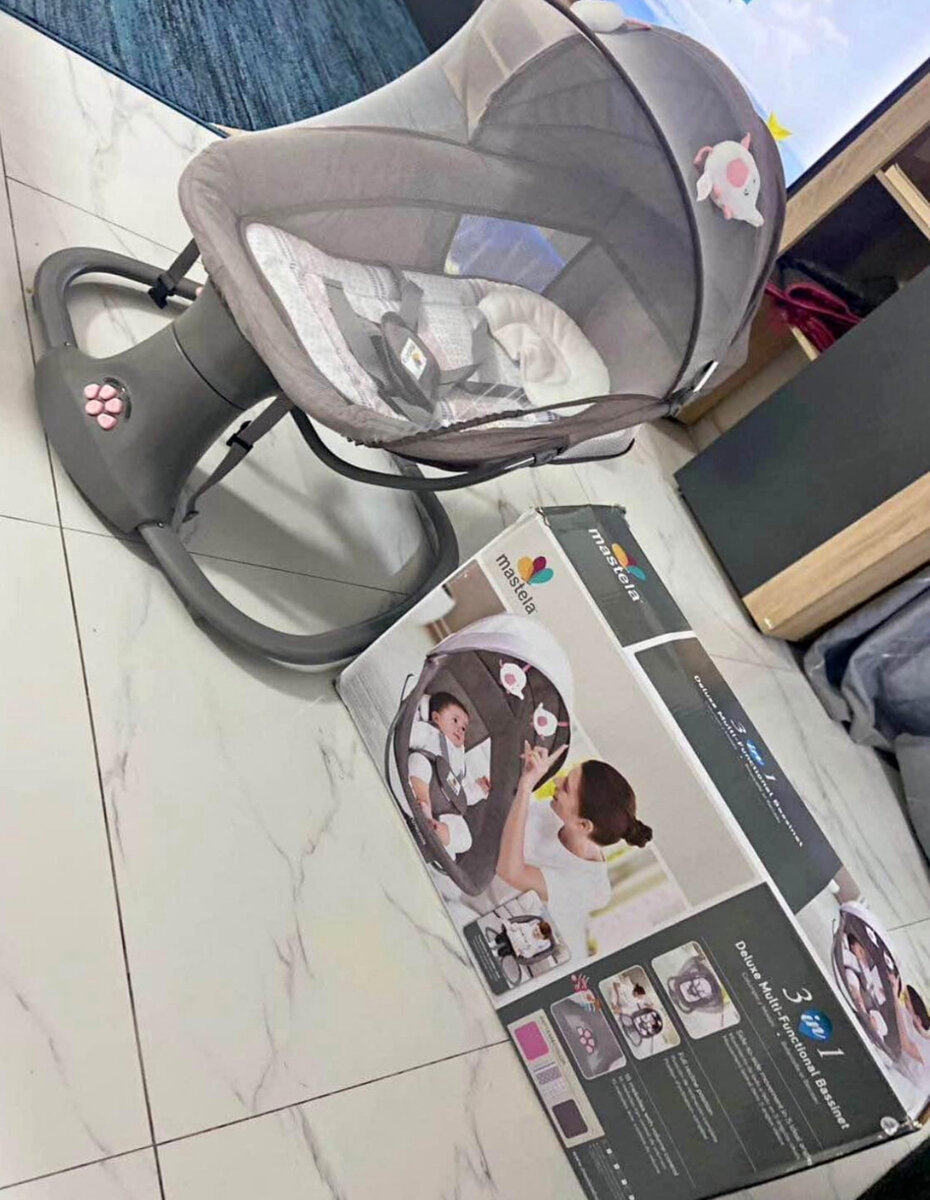 Transat bébé avec moustiquaire