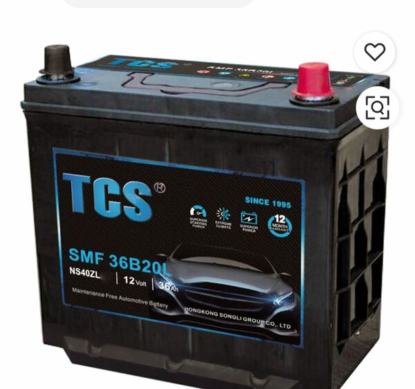 Batterie automobile TCS 12V