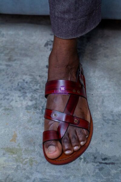 Sandales en cuir de Ghana