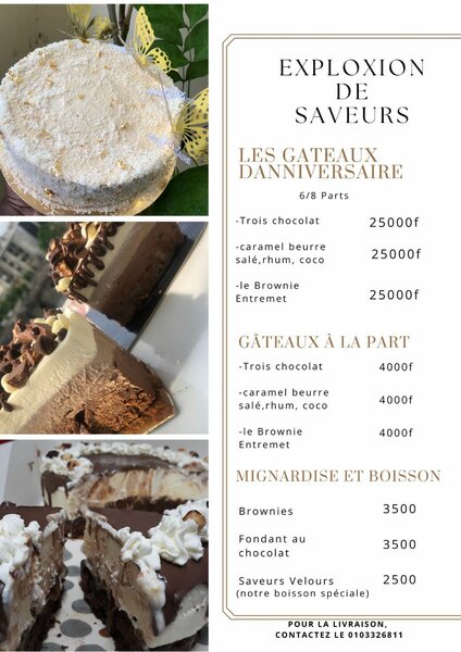 Brownie et Fondant au chocolat