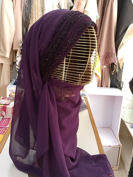 Écharpe élégante en mousseline