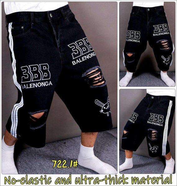 Bermudas en denim épais homme