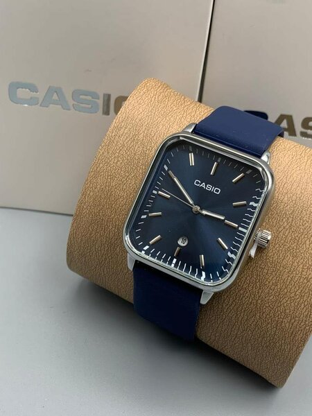 Casio silicon strap watch
