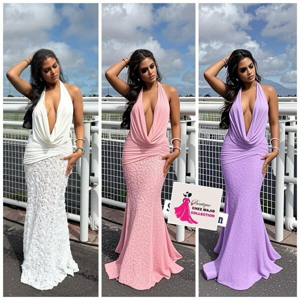 Robe de soirée élégante en dentelle