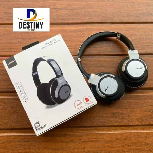 Casque bluetooth Bose QC 39 extra Bass muni d'un coffret