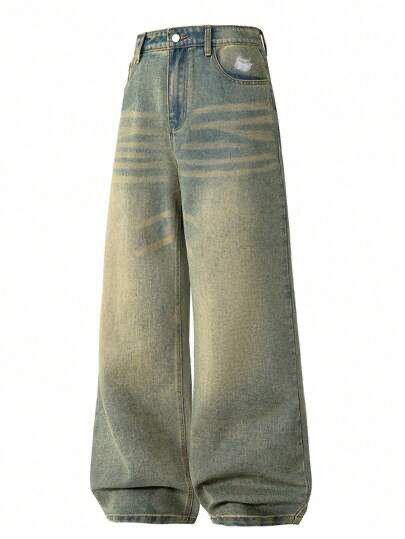 Pantalons Denim Mode Unisexe