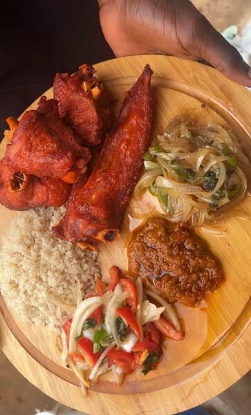 Aile de dinde grillé