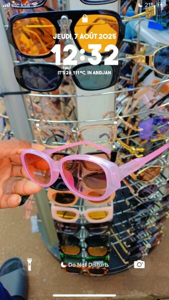 Lunettes de soleil élégantes