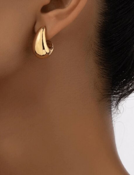 Earings, silver necklaces