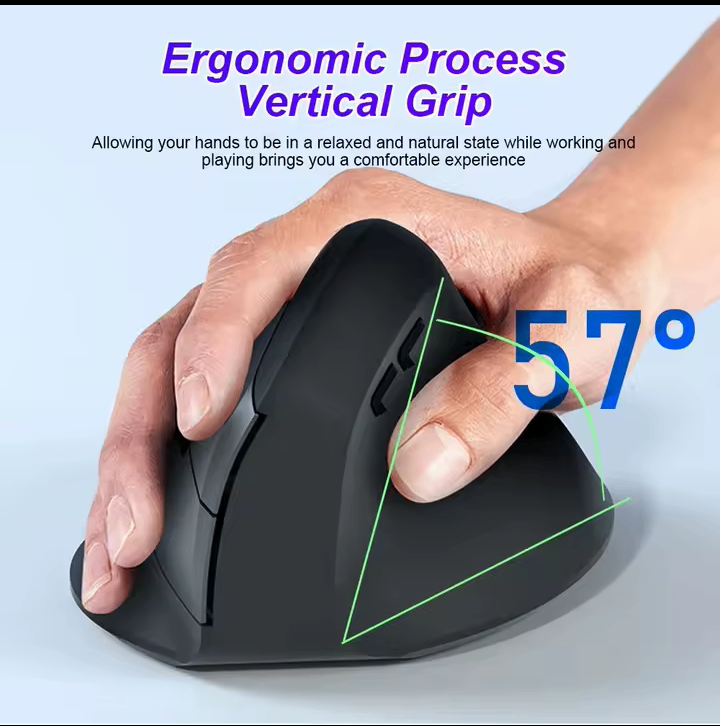Souris ergonomique verticale sans fil