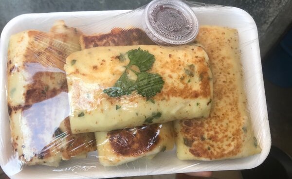 Crêpes salées jambon fromage