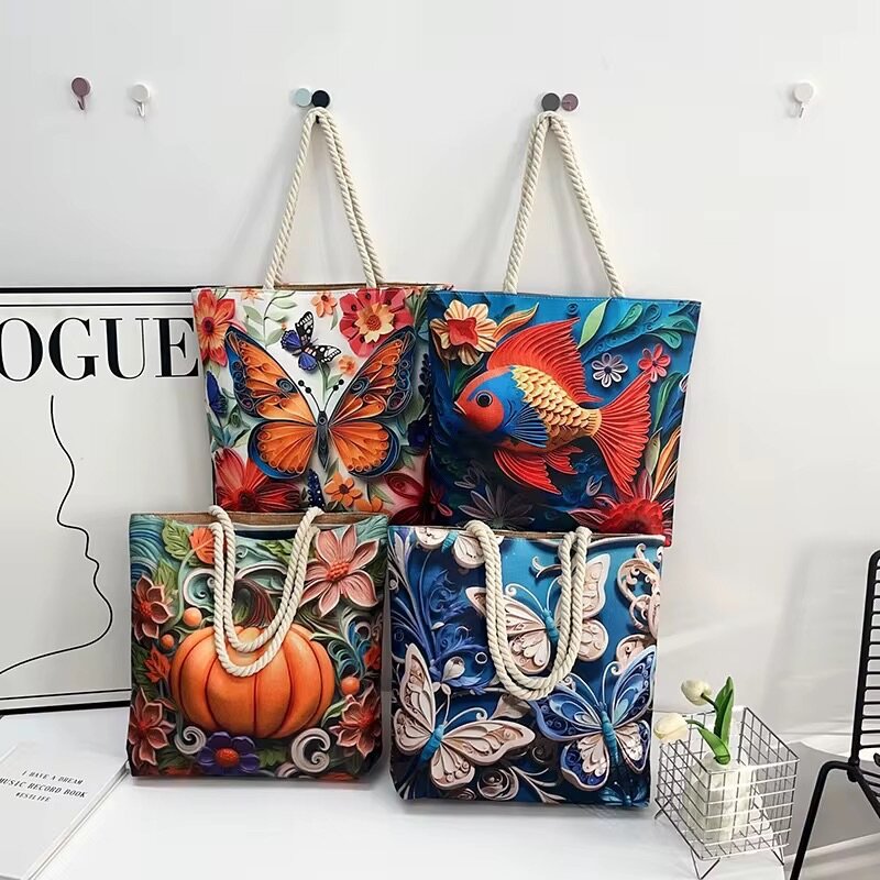 Tote Bag Floral Artiste