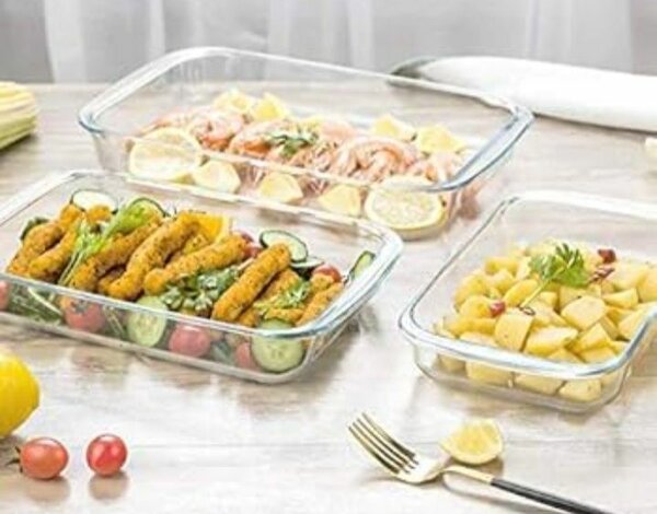 3 in 1 baking glass pyrex