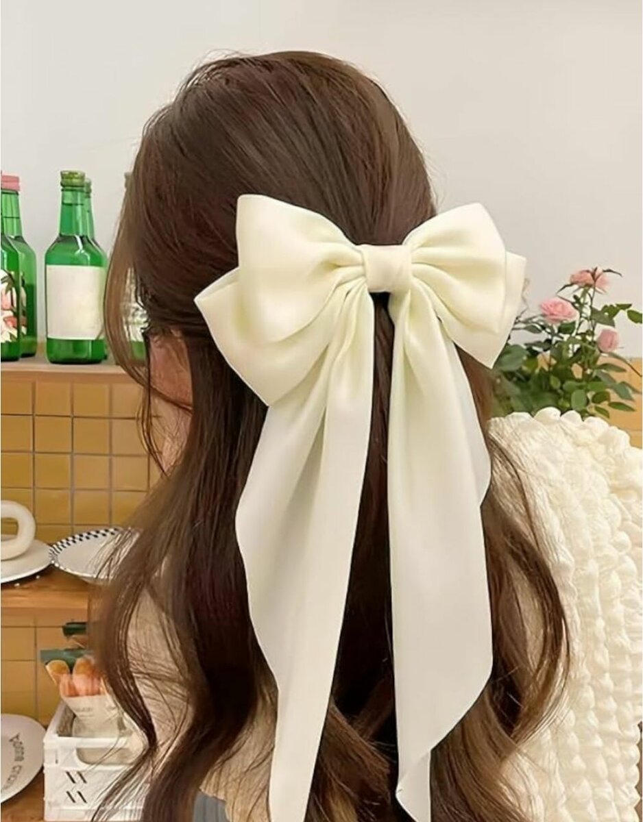1 Piece Silk Hair bow