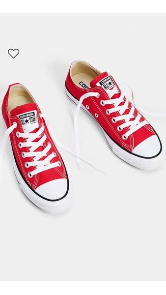 Baskets Rouges Casual Homme