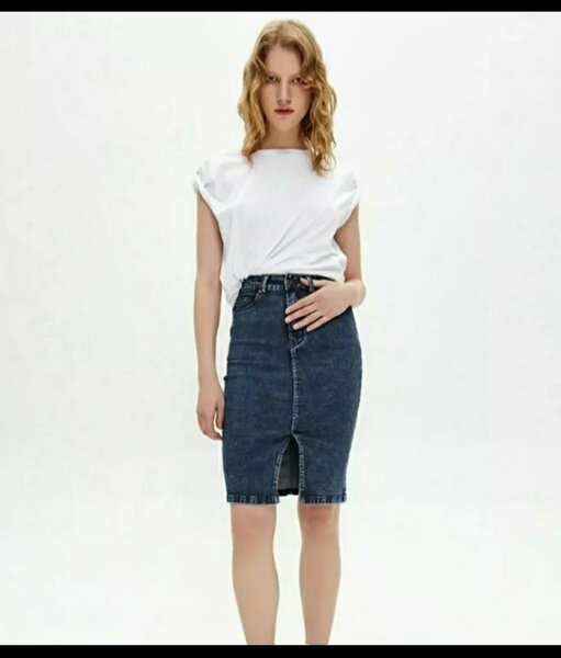 Джинсовая юбка