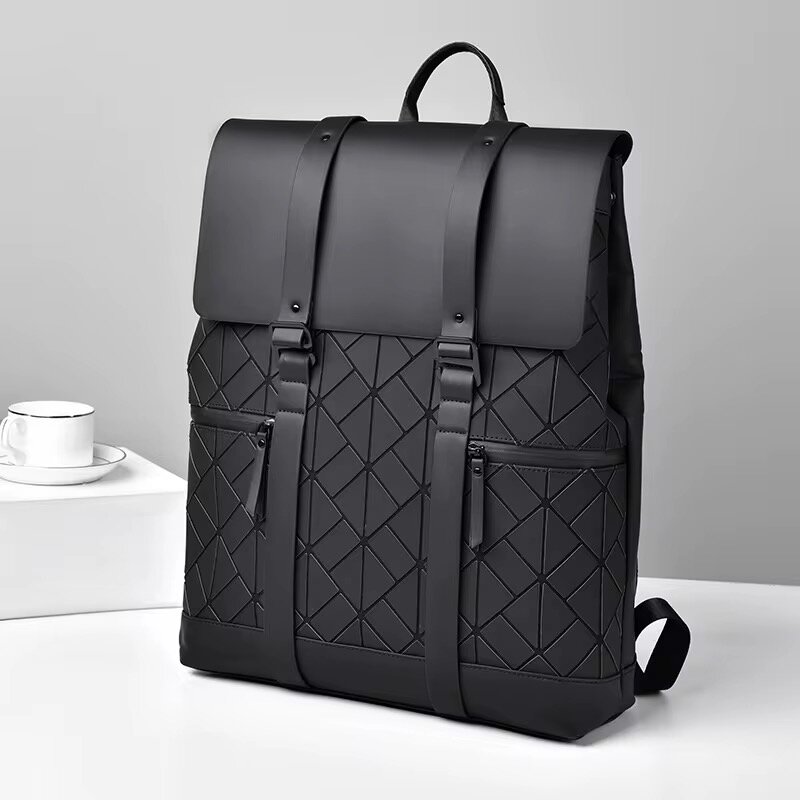 Sac imperméable en cuir homme