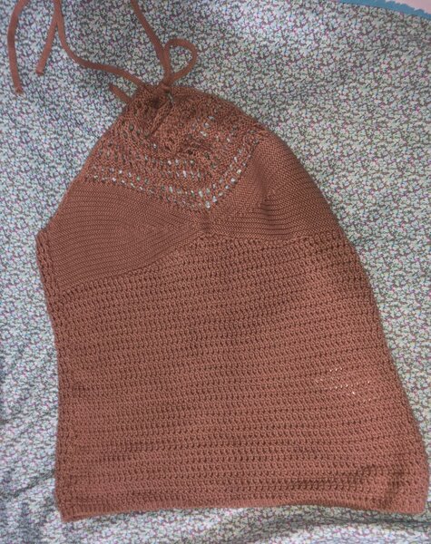 Top en crochet élégant