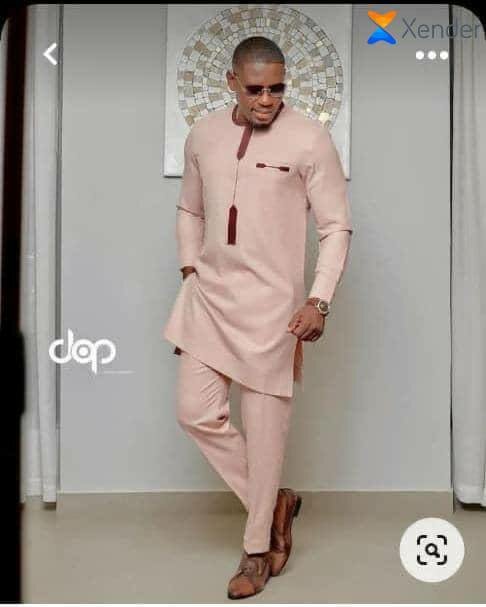 Ensemble africain élégant pour homme