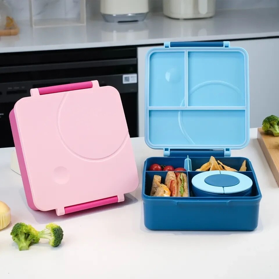 Bento lunchbox with thermo flask