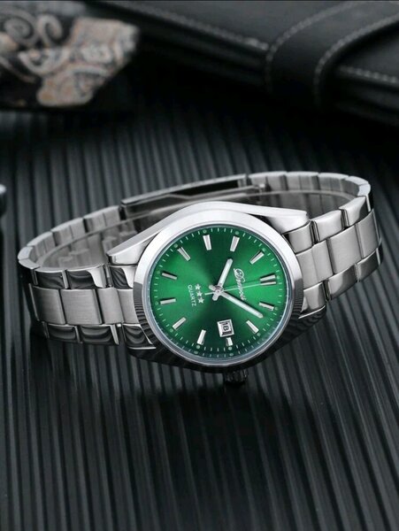 MONTRE HOMME A QUARTZ BRACELET ARGENT