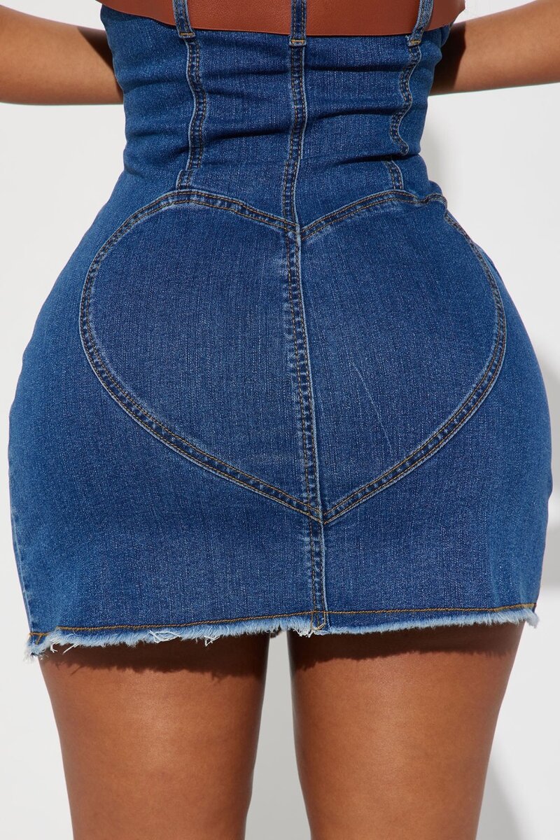 FASHIONNOVA DENIM DRESS