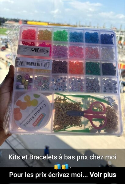 Kit de Perles pour Bracelets