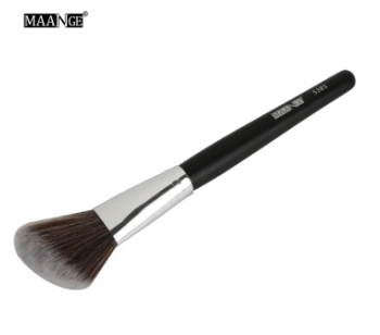 MAANGE 1Pcs Big Angled Top Loose Powder Makeup Brush Foundation Contour Blusher Face Cheek Cosmetic Beauty Make Up Brush Tool