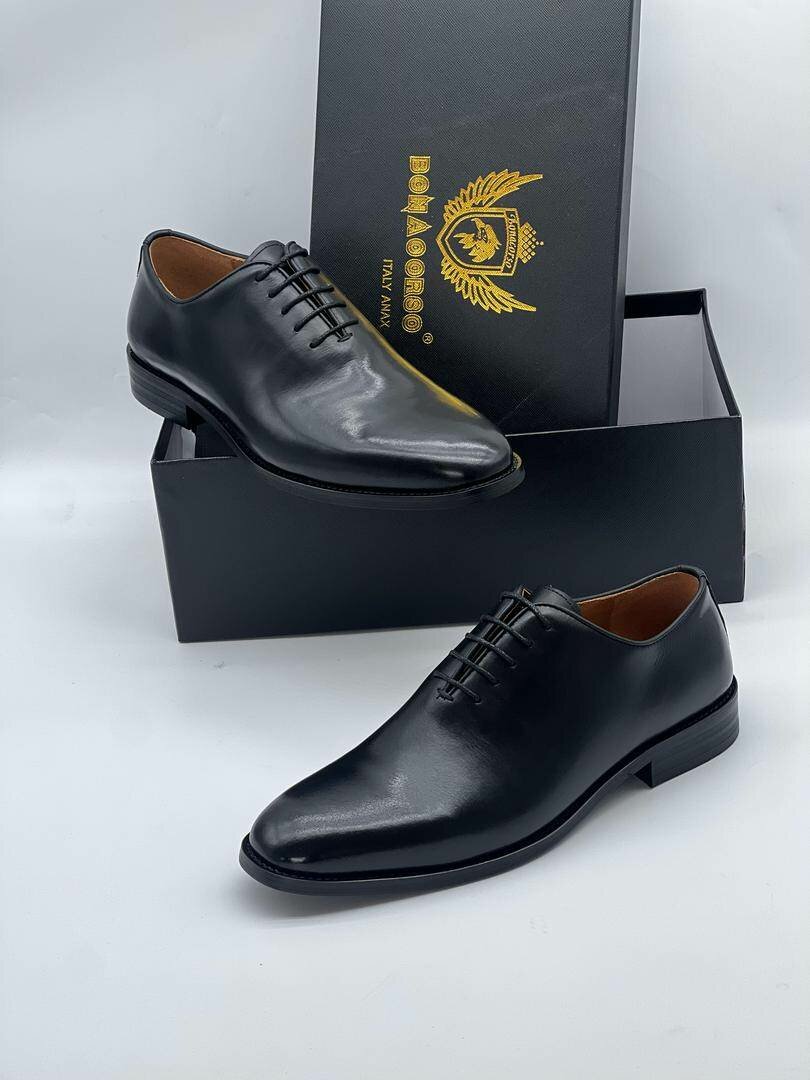 Quality Bonacorso Black Shoes