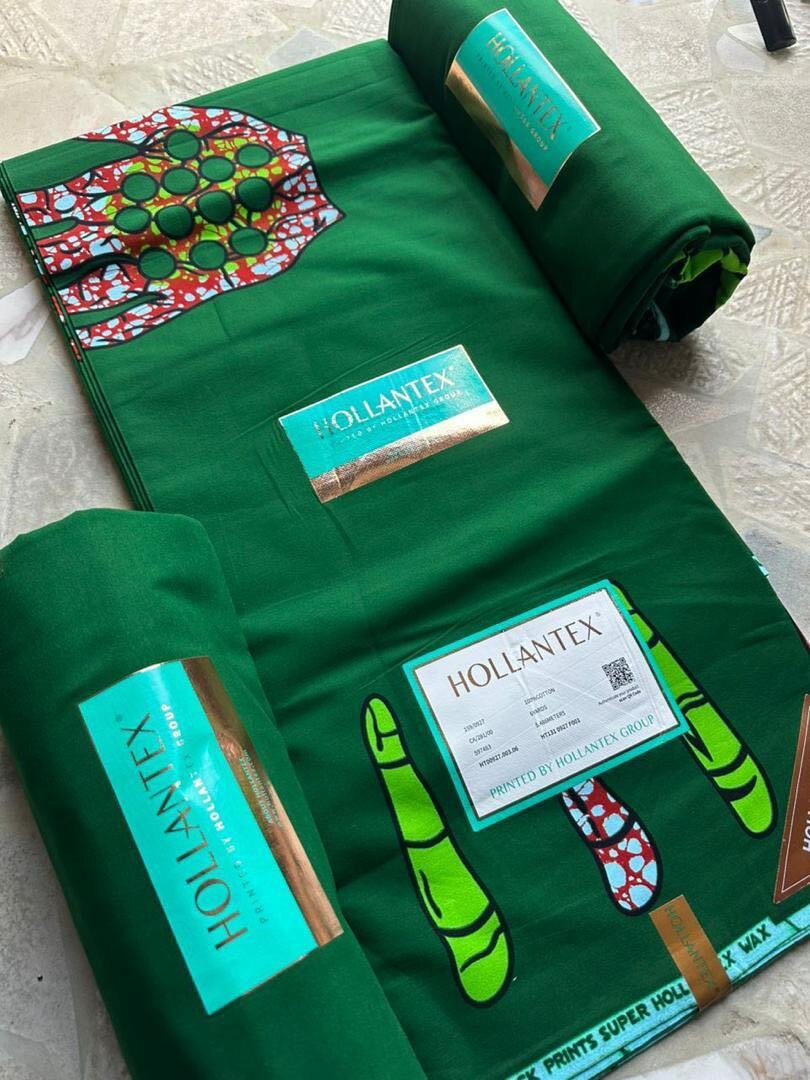 Tissu Wax Hollandais Coloré