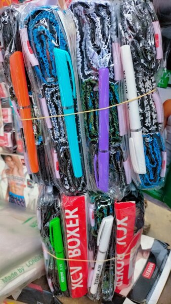 Boxers en coton coloré