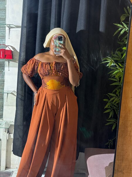 Tenue bohème élégante